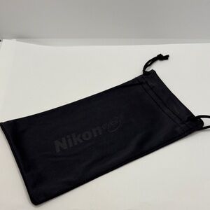 Nikon Black Soft Pouch with Drawstring